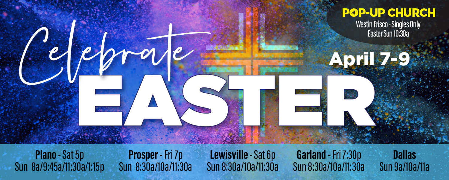 21 – Easter Service Times