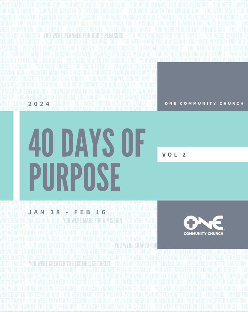 40 Days of Purpose Vol 2