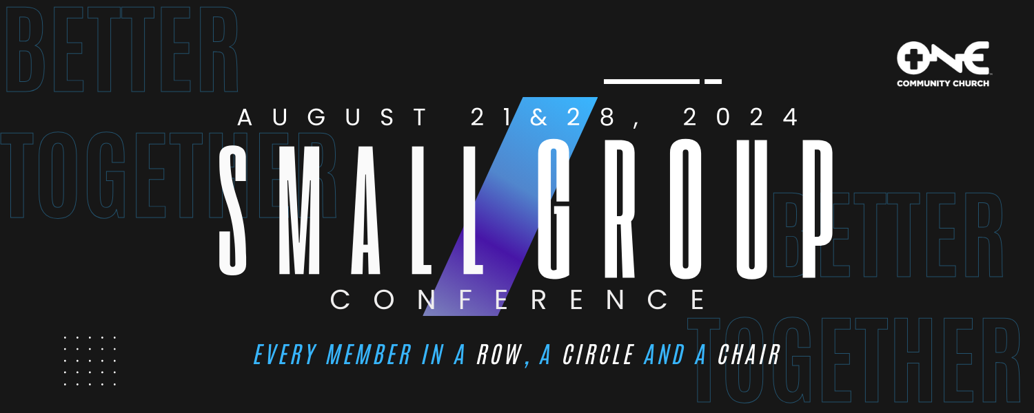 Small Groups Conference 2024