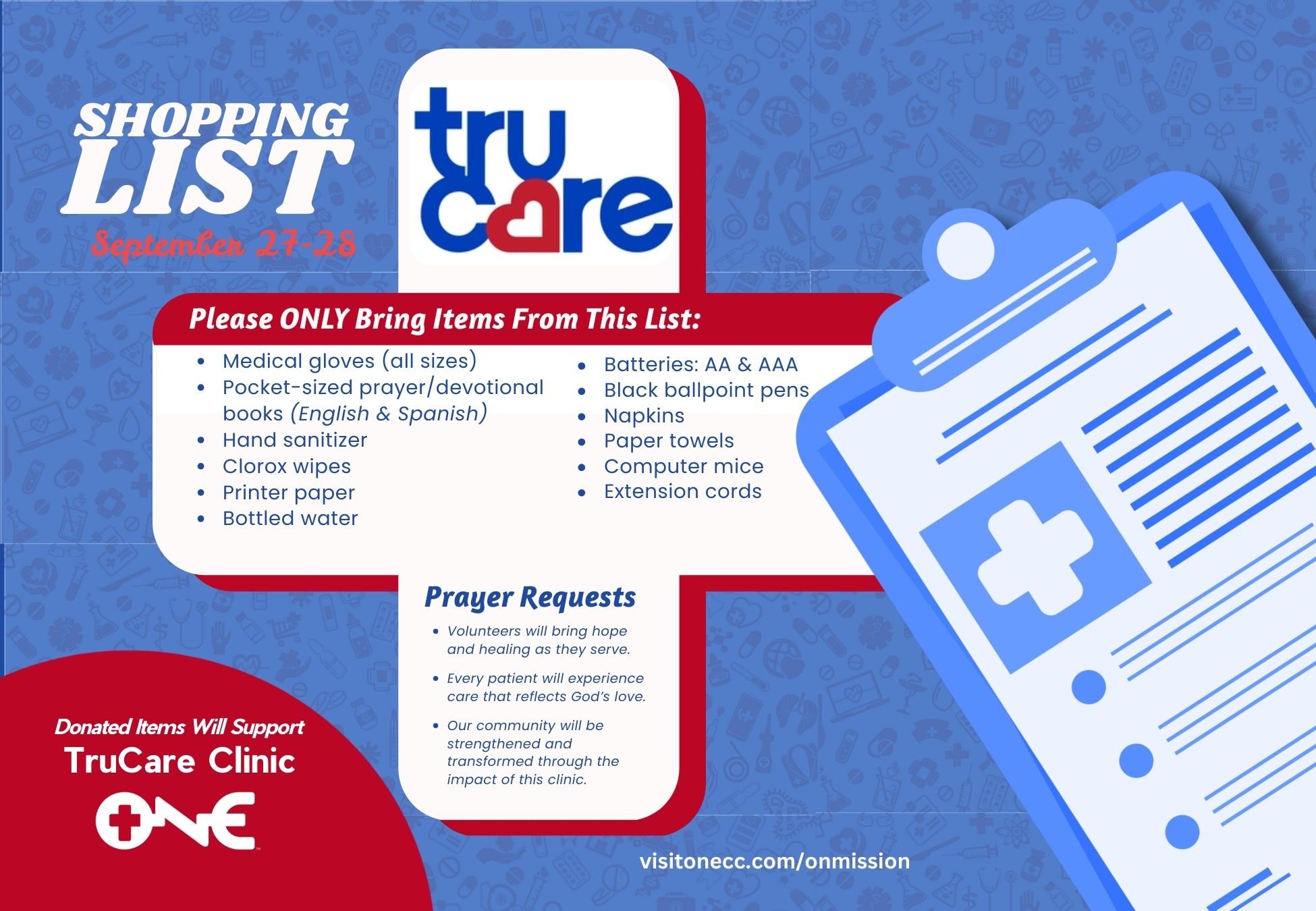 September ATC Medical Supply Drive (1)